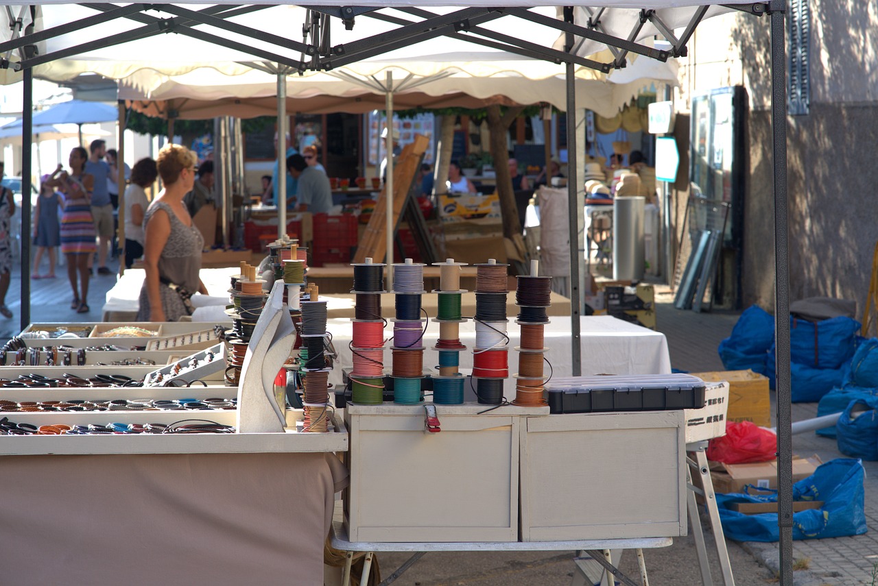 Le marché artisanal Seyssel